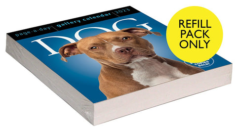 Dog Page-A-Day® Gallery Calendar Refill Pack 2023