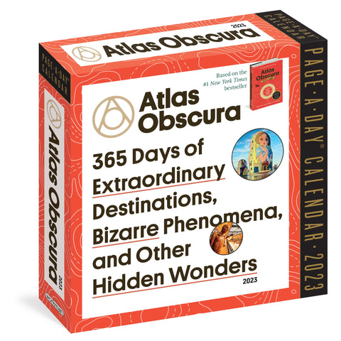 Atlas Obscura Page-A-Day Calendar 2023