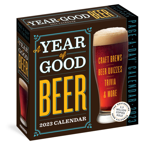 A Year of Good Beer Page-A-Day Calendar 2023