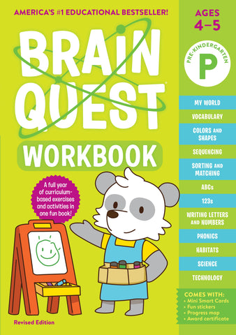 Brain Quest Workbook: Pre-K Revised Edition