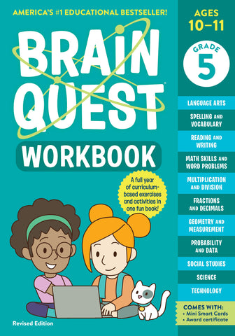 Brain Quest Workbook: 5th Grade Revised Edition