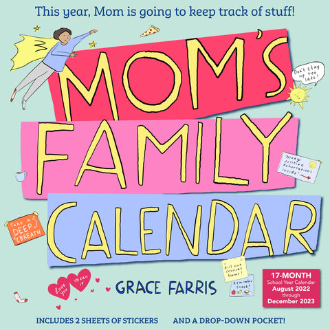 Mom's Family Wall Calendar 2023