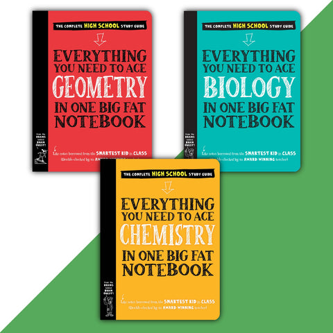 Big Fat Notebook High School 3-book set