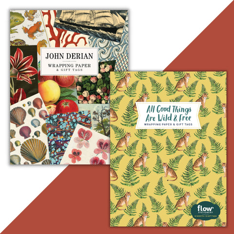 Wrapping Paper & Gift Tags Set