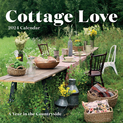 Cottage Love Wall Calendar 2024