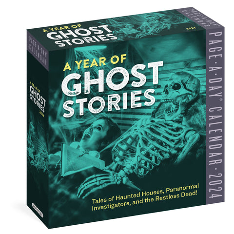 A Year of Ghost Stories Page-A-Day Calendar 2024