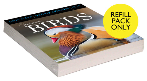Audubon Birds Page-A-Day Gallery Calendar Refill Pack 2024
