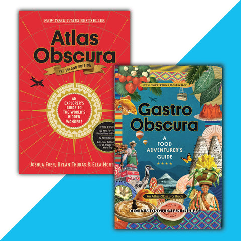 Atlas Obscura + Gastro Obscura Book Set