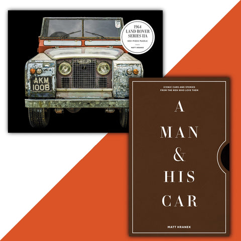 Man and His Car Book & Puzzle Set