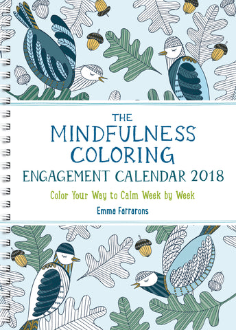 The Mindfulness Coloring Engagement Calendar 2018
