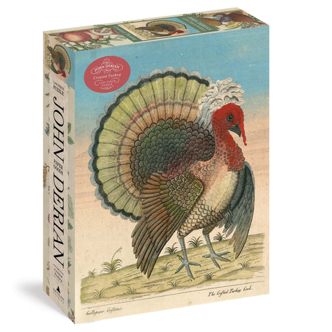 John Derian Paper Goods: Crested Turkey 1,000-Piece Puzzle